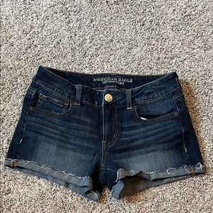 American Eagle Women's Indigo Jean Shorts